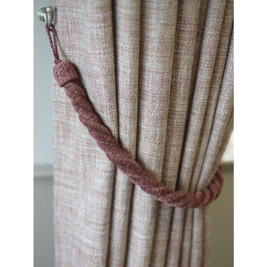 Laura Ashley Grafton Rope Tiebacks (Pair) - Light Plum