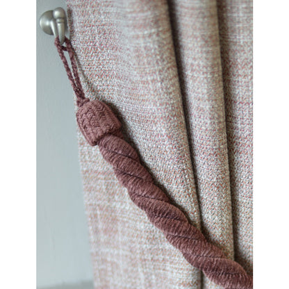 Laura Ashley Grafton Rope Tiebacks (Pair) - Light Plum