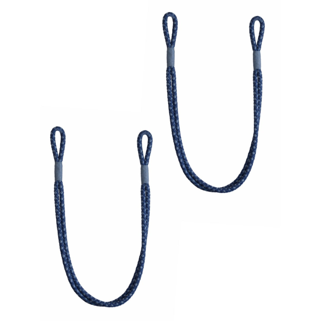 Laura Ashley Gillian Rope Tiebacks (Pair) - Indigo