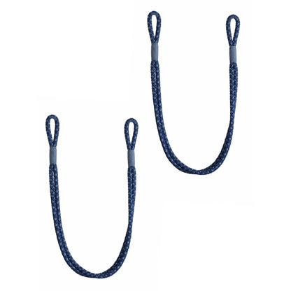 Laura Ashley Gillian Rope Tiebacks (Pair) - Indigo