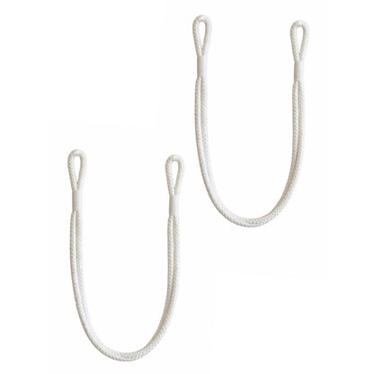 Laura Ashley Gillian Rope Tiebacks (Pair) - Off White