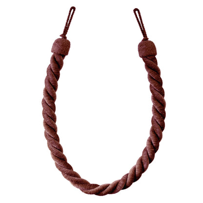 Laura Ashley Grafton Rope Tiebacks (Pair) - Light Plum