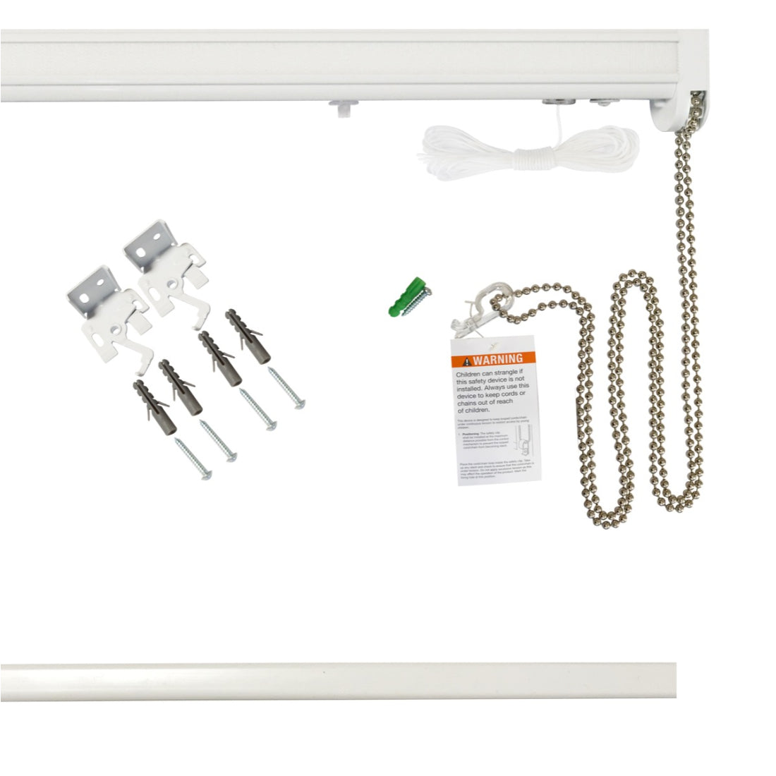 Jones H200 Lite Cassette Metal Roman Blind Kit