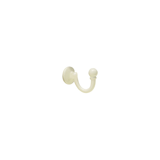 Jones Medium Ball Metal Curtain Tieback Hook - Cream