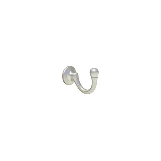 Jones Medium Ball Metal Curtain Tieback Hook - Matt Nickel