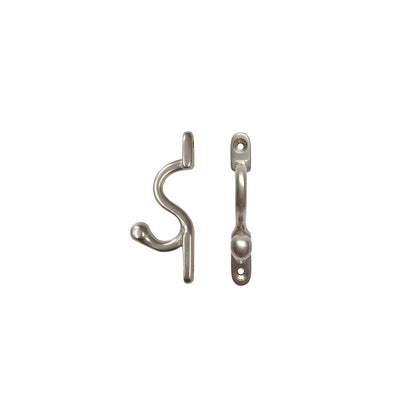 Jones Security Metal Curtain Tieback Hook - Matt Nickel