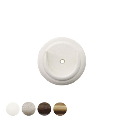 Jones Hardwick 40mm Wooden Curtain Pole Recess Bracket - Cotton