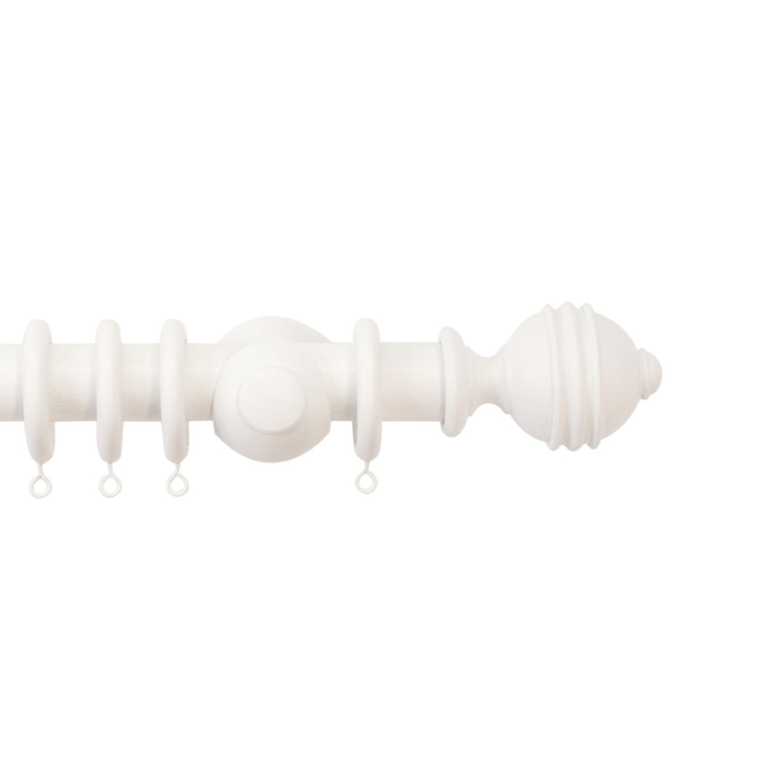 Jones Cathedral Ely 30mm Wooden Curtain Pole - Cotton