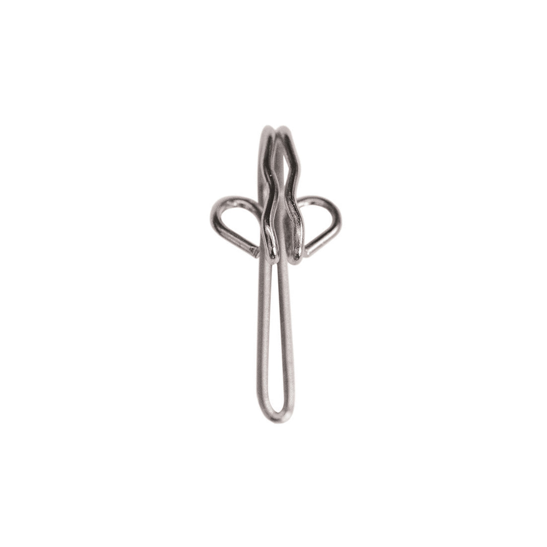 Jones Zinc Plated Metal Curtain Hooks (Pack of 100)