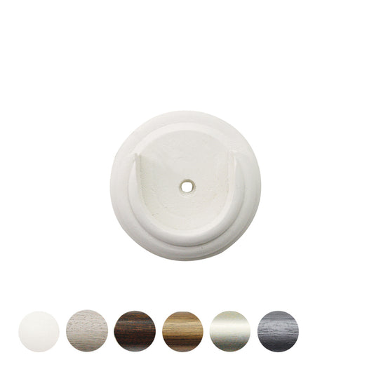 Jones Florentine 48mm Wooden Curtain Pole Recess Bracket - Cotton