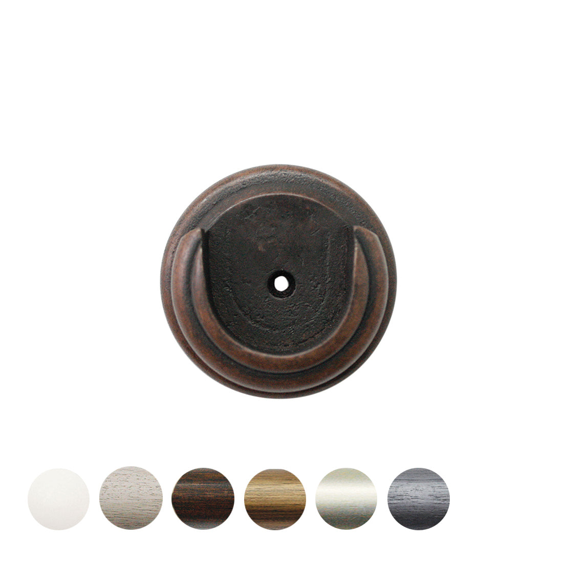 Jones Florentine 48mm Wooden Curtain Pole Recess Bracket - Oak