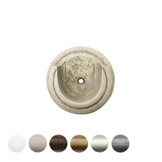 Jones Florentine 48mm Wooden Curtain Pole Recess Bracket - Putty