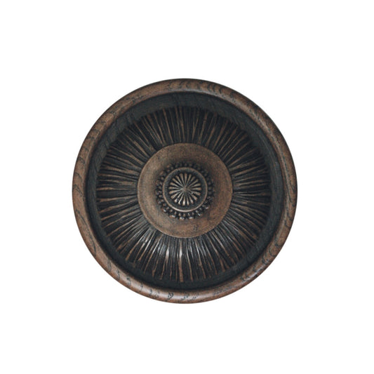 Jones Florentine Pleated Wooden Curtain Holdback - Oak