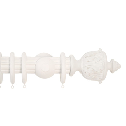 Jones Florentine 48mm Wooden Curtain Pole Bracket - Cotton