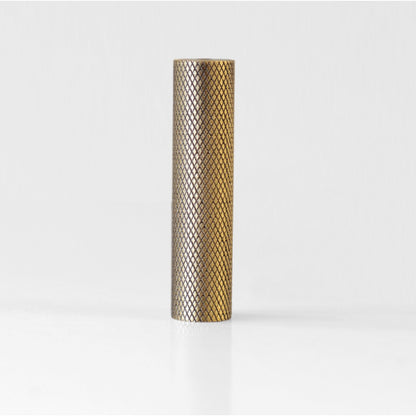 Jones Knurled Light Pull - Antique Brass