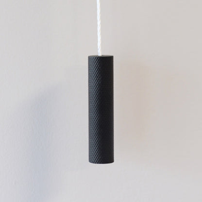Jones Knurled Light Pull - Matt Black