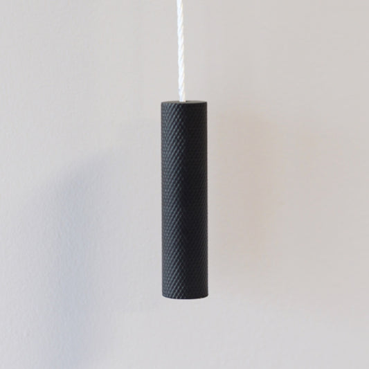 Jones Knurled Light Pull - Matt Black