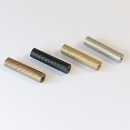 Jones Knurled Light Pull - Matt Nickel