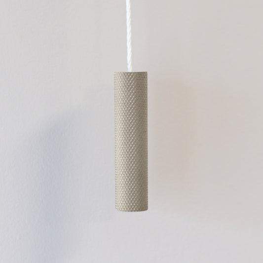 Jones Knurled Light Pull - Matt Nickel