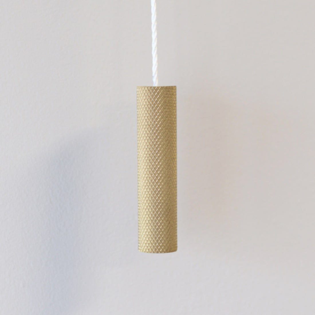 Jones Knurled Light Pull - Satin Brass