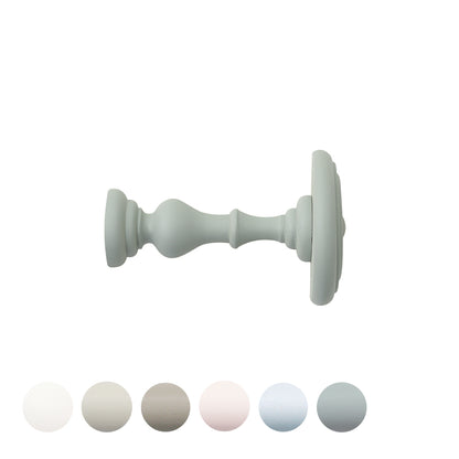 Jones Seychelles Wooden Curtain Holdback - Haze