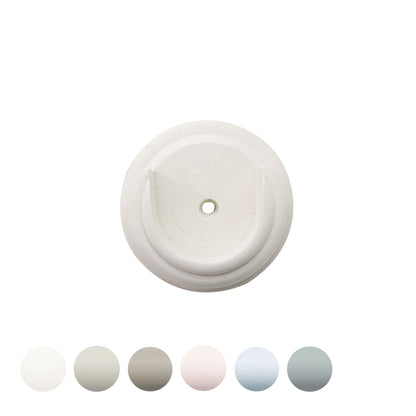 Jones Seychelles 40mm Wooden Curtain Pole Recess Bracket - Cotton