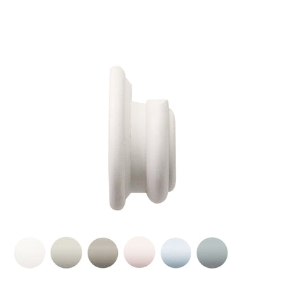 Jones Seychelles 40mm Wooden Curtain Pole Recess Bracket - Cotton