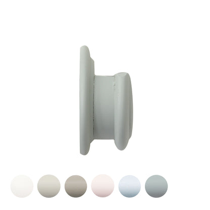 Jones Seychelles 40mm Wooden Curtain Pole Recess Bracket - Haze