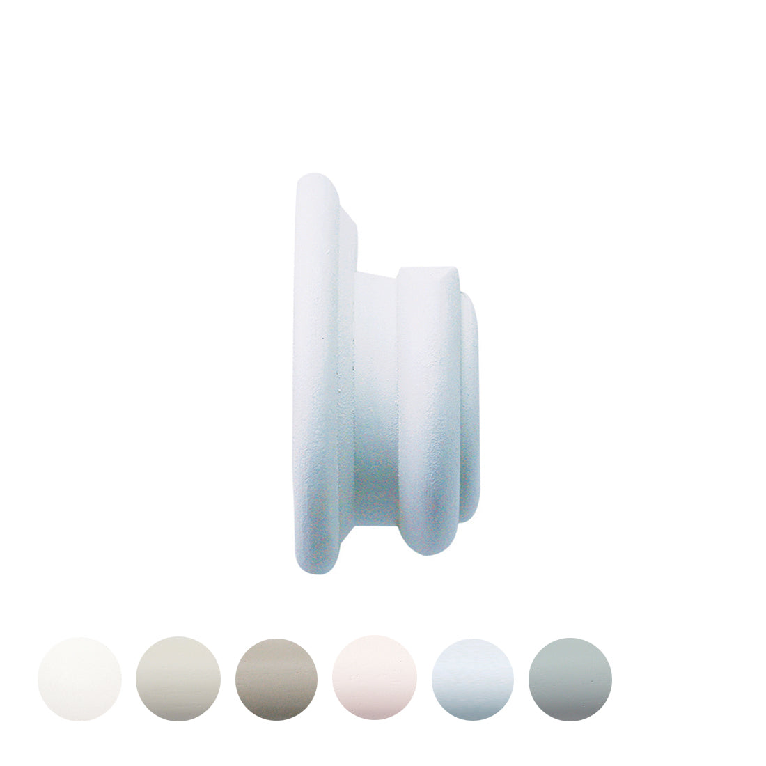 Jones Seychelles 40mm Wooden Curtain Pole Recess Bracket - Mist