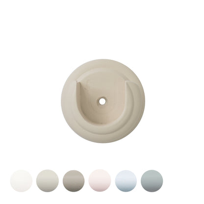 Jones Seychelles 40mm Wooden Curtain Pole Recess Bracket - Sand
