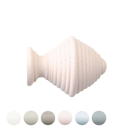 Jones Seychelles Hive 40mm Wooden Curtain Pole Finial - Blush