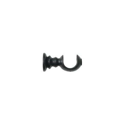 Jones Oakham 50mm Wooden Curtain Pole Bracket - Wenge
