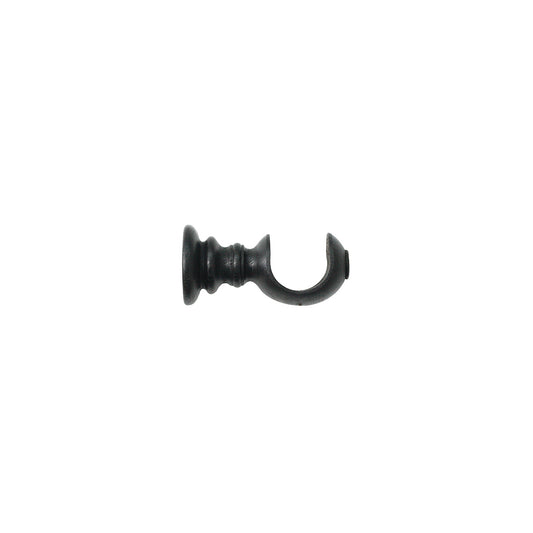 Jones Oakham 50mm Wooden Curtain Pole Bracket - Wenge