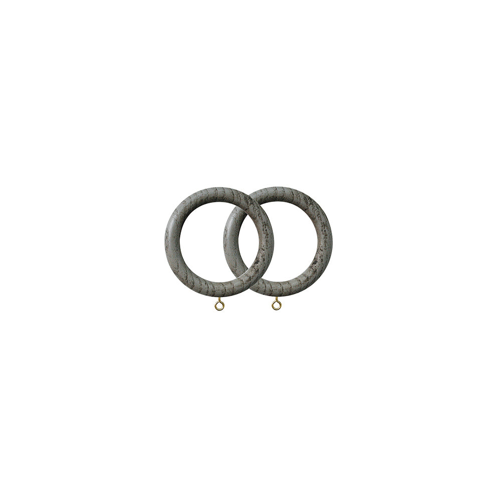 Jones Oakham 50mm Wooden Curtain Ring - Dove