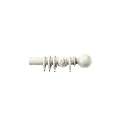 Jones Oakham 50mm Wooden Curtain Pole Bracket - Tusk