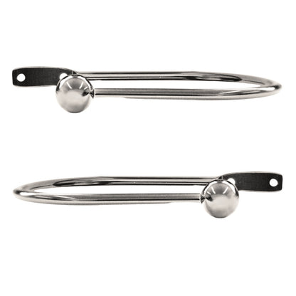 Jones Embrace Metal Curtain Holdbacks (Pair) - Chrome