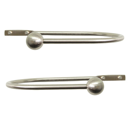 Jones Embrace Metal Curtain Holdbacks (Pair) - Matt Nickel