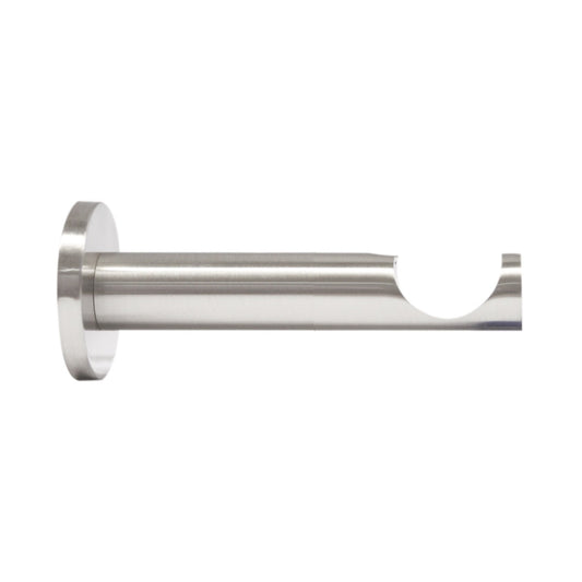 Jones Strand 35mm Metal Curtain Pole 11cm Bracket - Matt Nickel