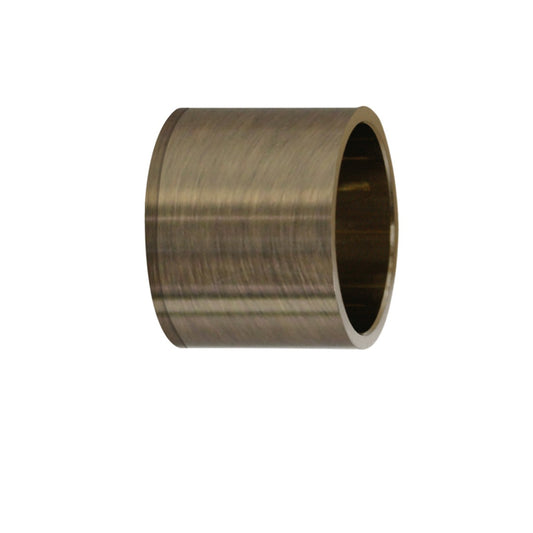 Jones Strand 35mm Metal Curtain Pole Recess Bracket - Burnished Brass