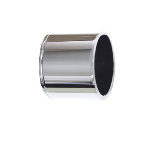 Jones Strand 35mm Metal Curtain Pole Recess Bracket - Chrome