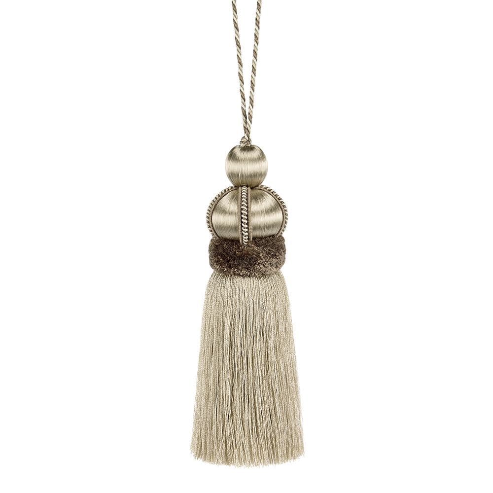 Hallis Antoinette Key Tassel - Bisque
