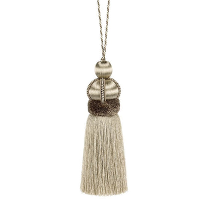 Hallis Antoinette Key Tassel - Bisque