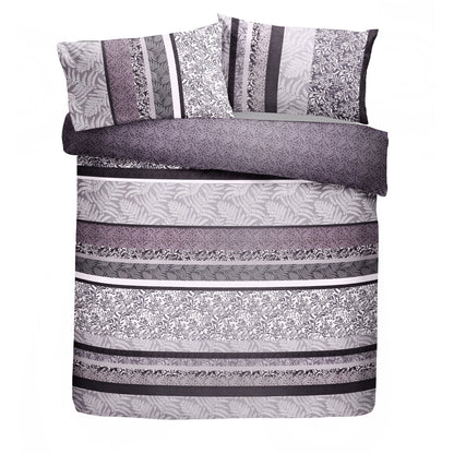 Hanworth Duvet Cover Set by Dreams & Drapes in Heather - Duvet Cover Set - Dreams & Drapes
