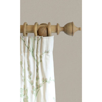 Laura Ashley Haywood 35mm Wooden Curtain Pole - Washed Oak