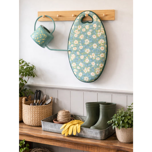 Laura Ashley Haywood 5 Peg Coat Hook - Honey
