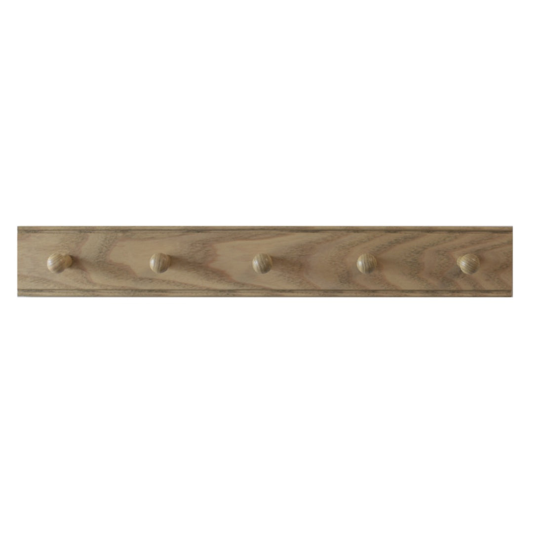Laura Ashley Haywood 5 Peg Coat Hook - Washed Oak