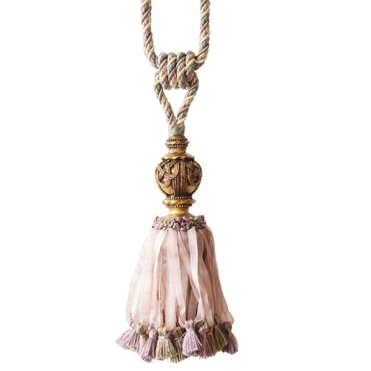 Jones Florentine Ribbon Tieback - Lavender