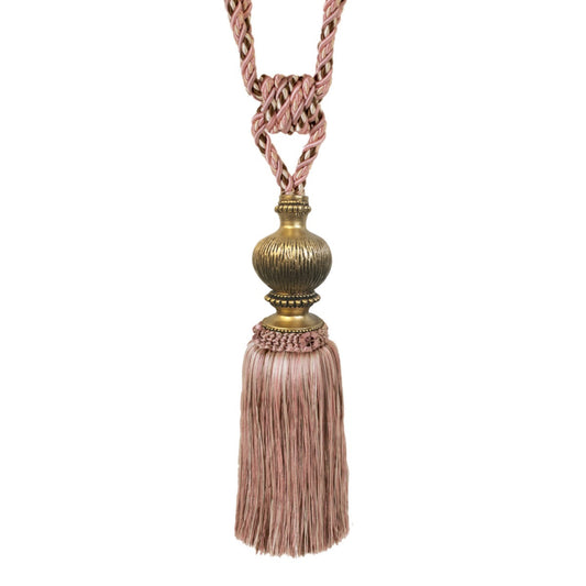 Jones Florentine Large Tassel Tieback - Chalk Pink