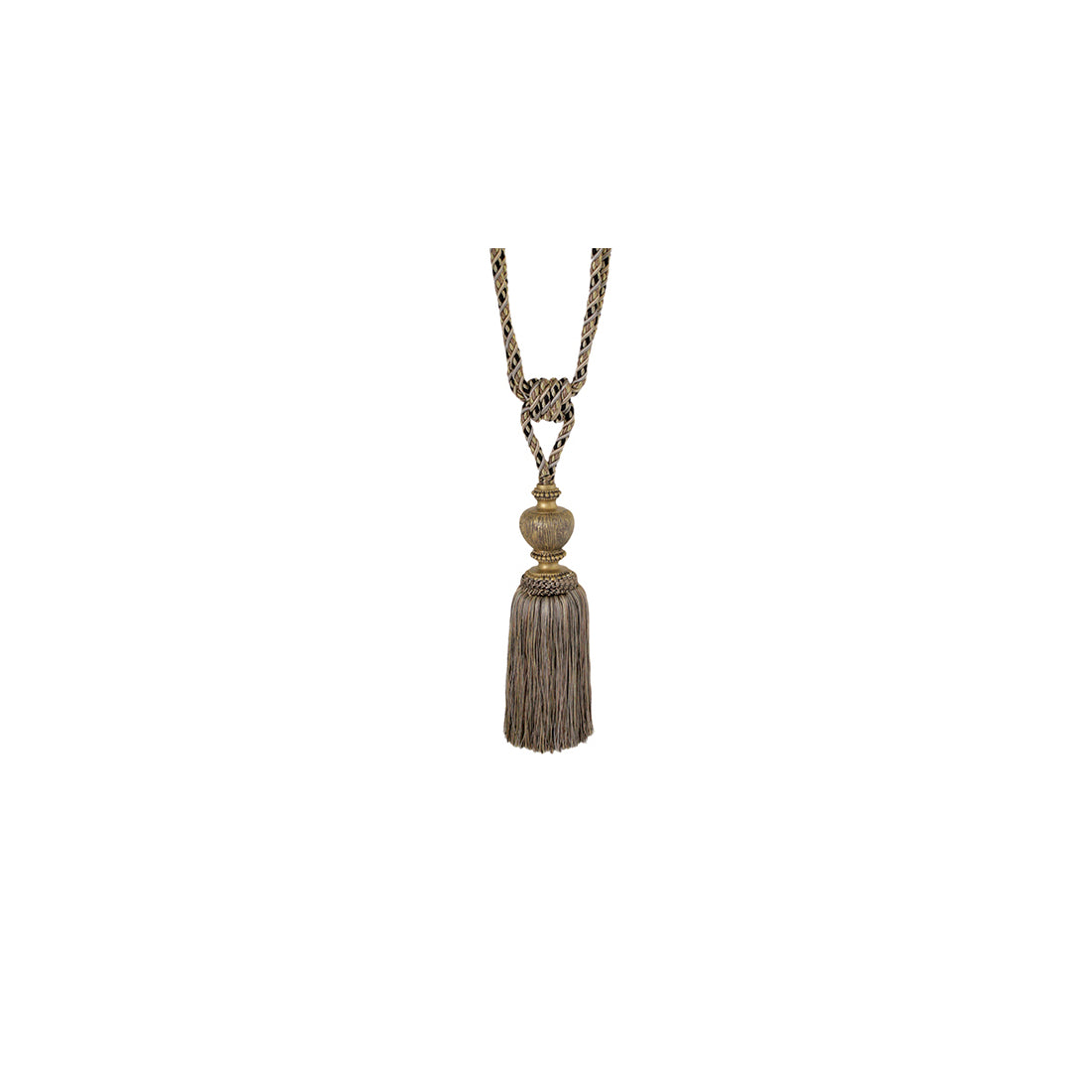 Jones Florentine Medium Tassel Tieback - Mushroom