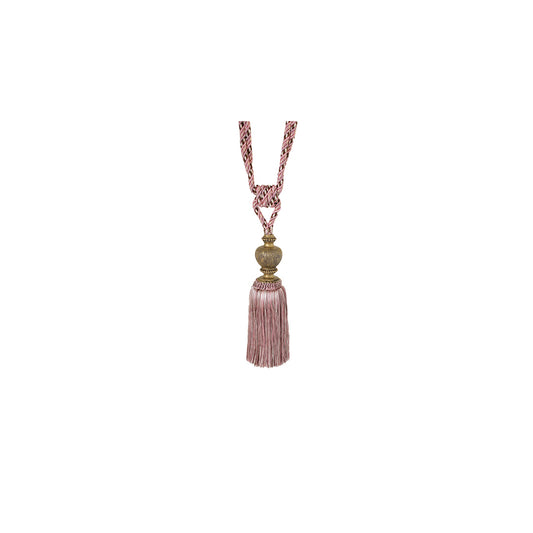 Jones Florentine Medium Tassel Tieback - Chalk Pink